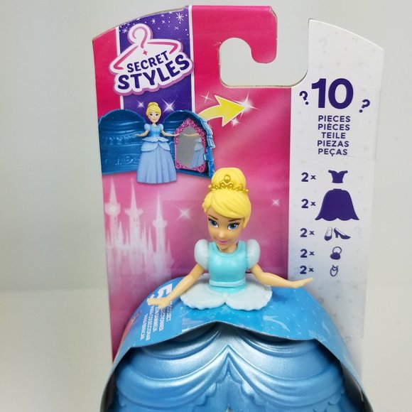 Fashion Surprise Princess Cinderella 10 pcs ages 4+ great as a cake toper - Picture 10 of 13